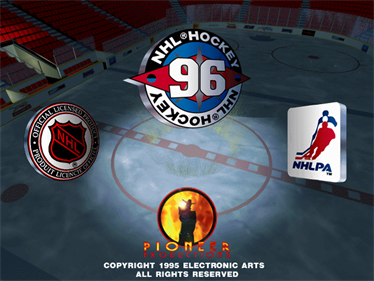 NHL 96 - Screenshot - Game Title Image