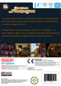 The Will of Dr. Frankenstein - Box - Back Image