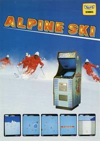 Alpine Ski - Advertisement Flyer - Front Image