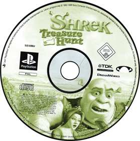 Shrek: Treasure Hunt - Disc Image