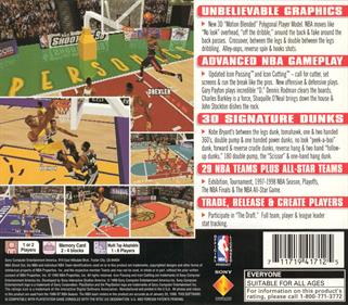 NBA ShootOut 98 - Box - Back Image