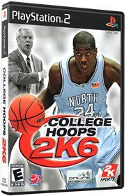 College Hoops 2K6 - Box - 3D Image