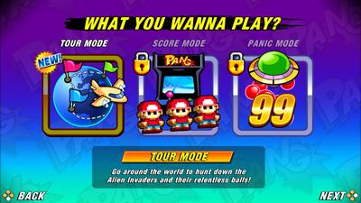 Pang Adventures - Screenshot - Game Select Image