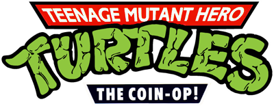 Teenage Mutant Hero Turtles: The Coin-Op! - Clear Logo Image