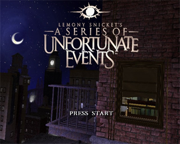 Lemony Snicket's A Series of Unfortunate Events - Screenshot - Game Title Image