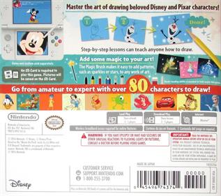 Disney Art Academy - Box - Back Image