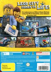 LEGO City: Undercover - Box - Back Image