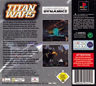 Titan Wars - Box - Back Image