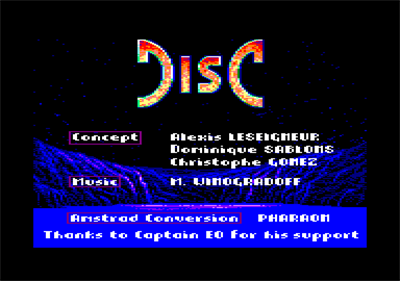 Disc - Screenshot - Game Title Image