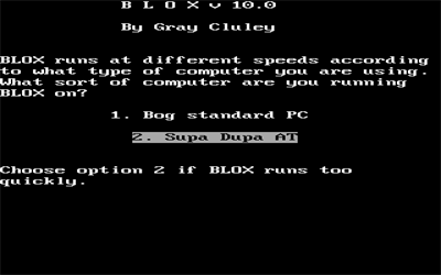Blox - Screenshot - Game Select Image