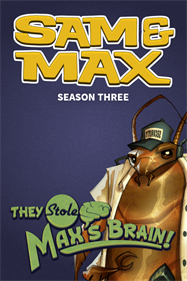 Sam & Max 303: They Stole Max's Brain! - Box - Front Image
