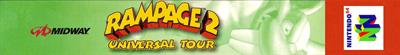 Rampage 2: Universal Tour - Banner