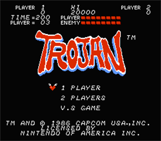 Trojan - Screenshot - Game Title Image