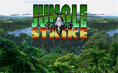 Jungle Strike: The Sequel to Desert Strike - Screenshot - Game Title Image