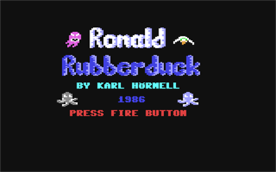 Ronald Rubberduck - Screenshot - Game Title Image