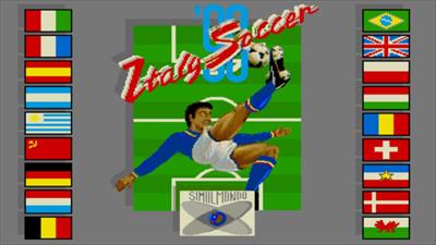 Italy '90 Soccer - Screenshot - Game Title Image