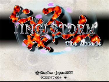 Jingi Storm: The Arcade - Screenshot - Game Title Image