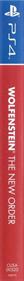 Wolfenstein: The New Order - Box - Spine Image