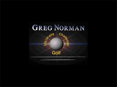Greg Norman Ultimate Challenge Golf - Screenshot - Game Title Image