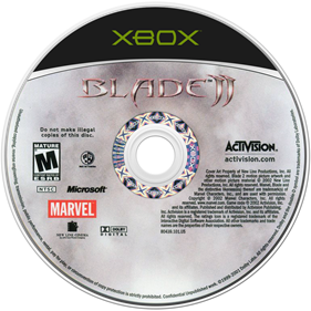 Blade II - Disc Image