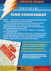 Tank Commander - Box - Back Image
