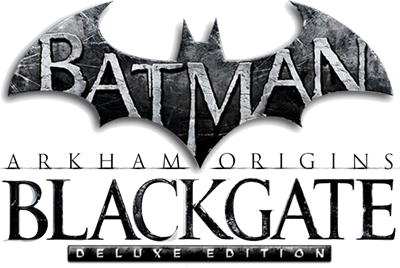Batman: Arkham Origins Blackgate Deluxe Edition - Clear Logo Image