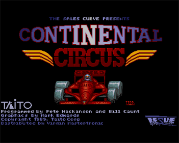 Continental Circus - Screenshot - Game Title Image
