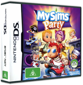 MySims Party - Box - 3D Image