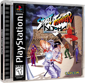 Street Fighter Alpha: Warriors' Dreams - Box - 3D Image