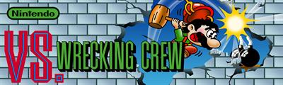 Vs. Wrecking Crew - Arcade - Marquee Image