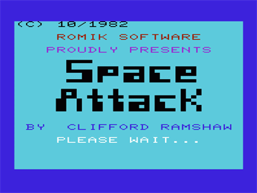 Space Attack - Screenshot - Game Title Image