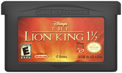Disney's The Lion King 1 1/2 - Cart - Front Image
