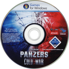 Codename PANZERS: Cold War - Disc Image