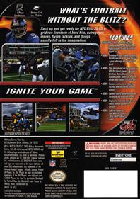 NFL Blitz 2003 - Box - Back Image