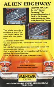Alien Highway: Encounter 2 - Box - Back Image