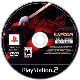 Devil May Cry - Disc Image