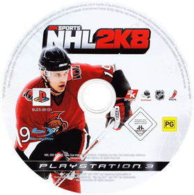 NHL 2K8 - Disc Image