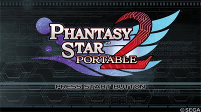 Phantasy Star Portable 2 - Screenshot - Game Title Image