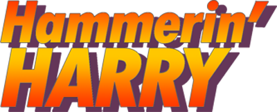 Hammerin' Harry - Clear Logo Image