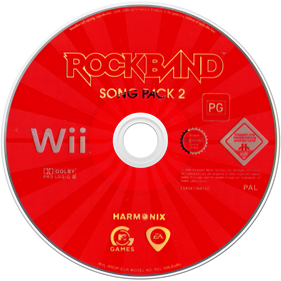 Rock Band: Track Pack: Volume 2 - Disc Image