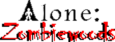 Alone: Zombiewoods - Clear Logo Image