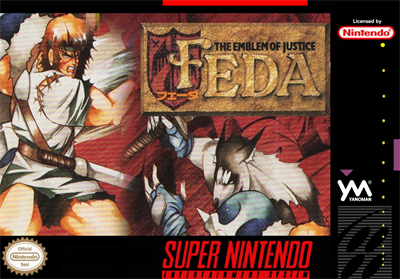 FEDA: The Emblem of Justice - Fanart - Box - Front Image