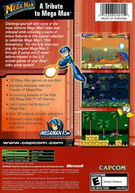 Mega Man: Anniversary Collection - Box - Back Image