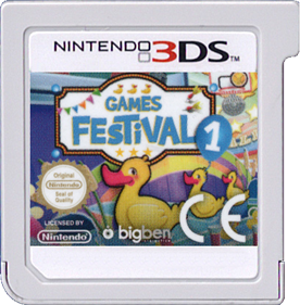 Games Festival 1 - Cart - Front Image