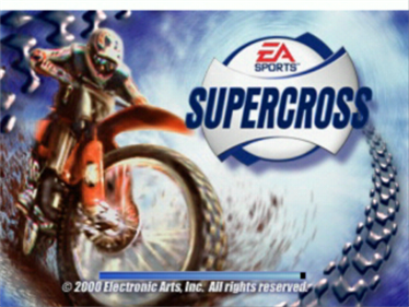 Supercross - Screenshot - Game Title Image