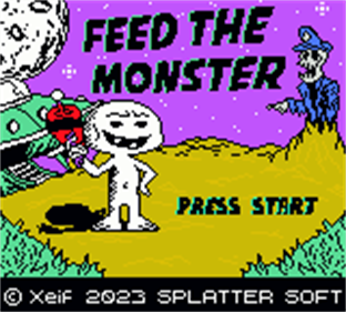 Feed The Monster - Screenshot - Game Title Image