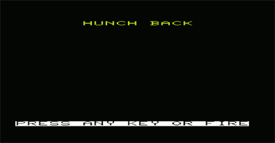 Hunchback - Screenshot - Game Title Image