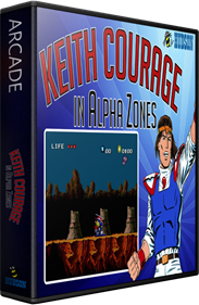 Keith Courage in Alpha Zones - Box - 3D Image
