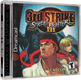 Street Fighter III: 3rd Strike - Box - 3D Image