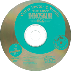 The Awesome Adventures of Victor Vector & Yondo: The Last Dinosaur Egg - Disc Image
